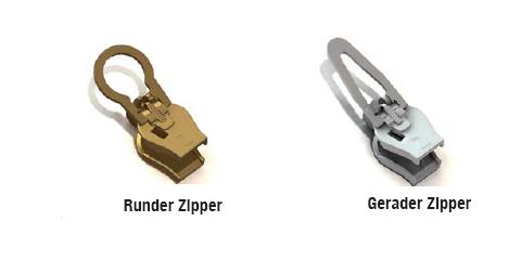 Zlideon Zipper Typen