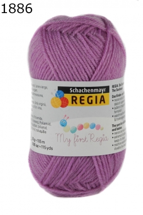 My first Regia Sockenwolle Farbe 1886