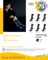 Regia Black Symphonie Sockenwolle