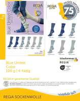 Regia Blue United Sockenwolle