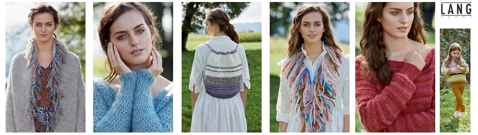  Lang Yarns Hkelgarn Tissa, Schulgarn und Marisa Lang Yarns Hkelgarn Tissa, Schulgarn und Marisa