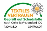 ko-Tex Zertifizierung Rellana Sockenwolle