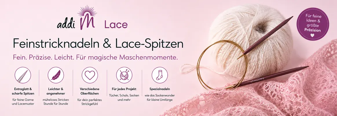Addi Click - das flexible Stecksystem f�r deine Strickprojekte