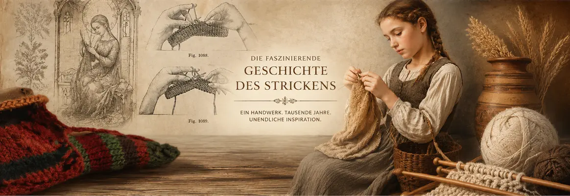 Ein Handwerk und tausende Jahre unendliche Inspiration. Die Geschichte des Strickens.