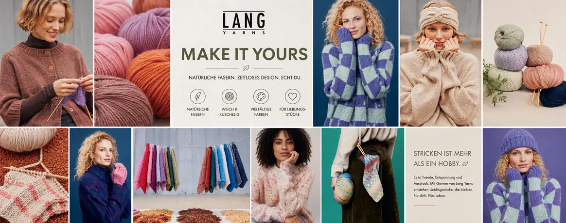 Lang Yarns Wolle und moderne H�kelgarne