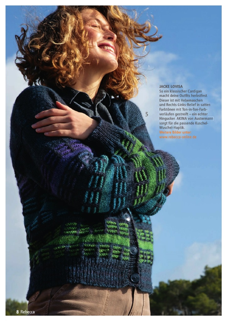 Austermann Akina - JACKE LOVISA klassischer Cardigan 
