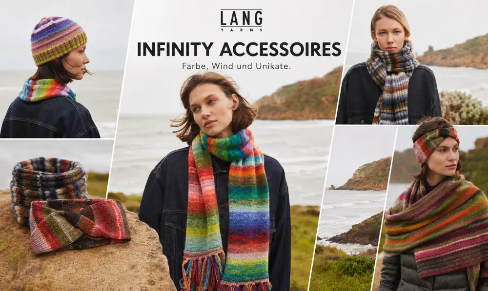 Infinity Lang Yarns kennt keinen festen Farbrapport