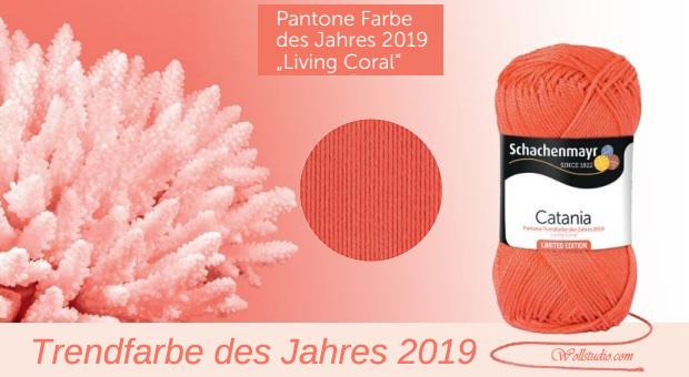 Pantone legt Living Coral als Trendfarbe des Jahres 2019 fest