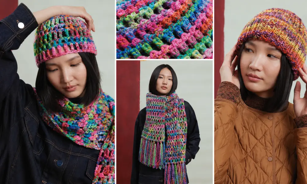 Modelle zwischen Kleidung, Accessoires und H�kelideen