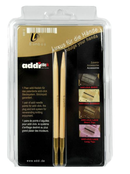 Addi Click Bamboo Spitzen