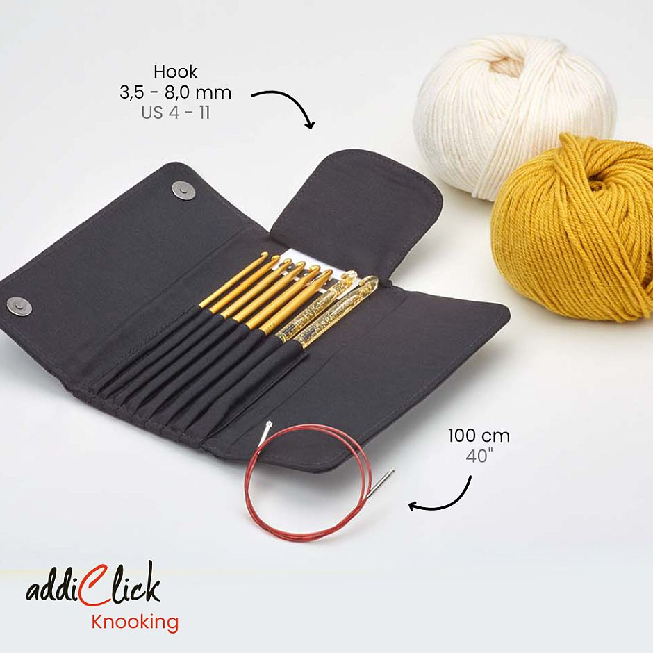 Addi Click Hkelnadel Set 3