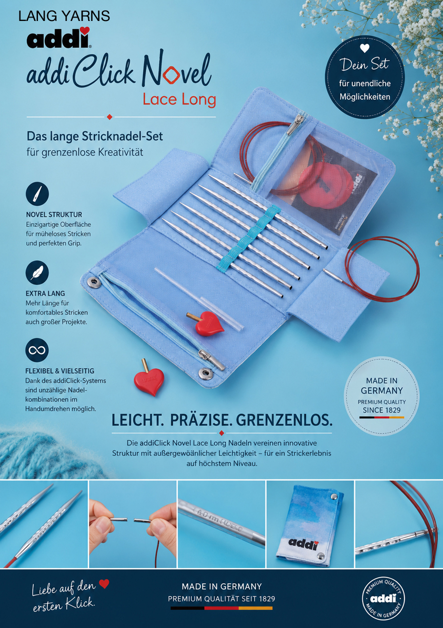 addi Lang Click Novel Lace Long Starter Set Farbe 9999