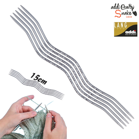 addi Lang craSy Snake Lace Nadelspiel 15cm