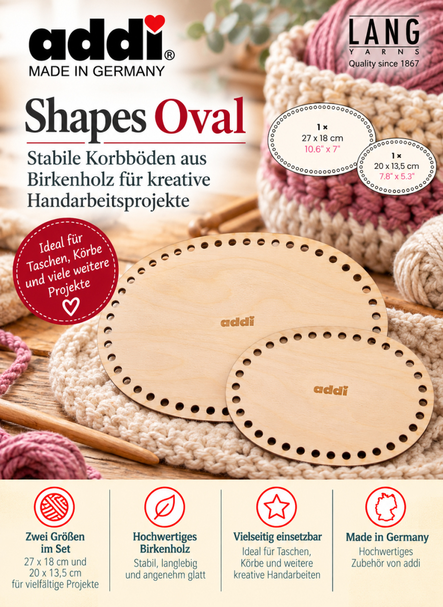 addi Lang Shapes Oval Farbe 9999