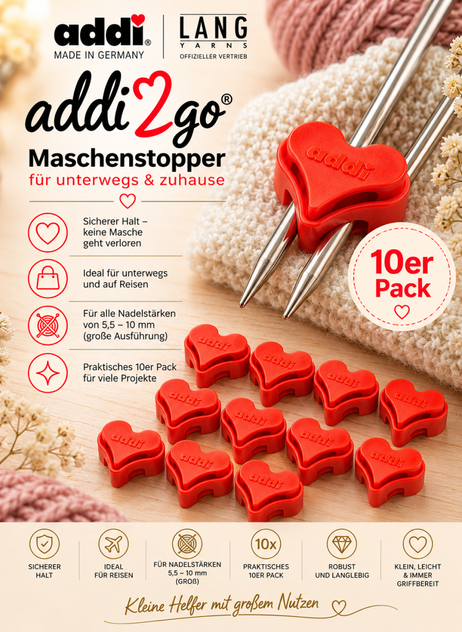 addi Lang ToGo 10er Pack gross Farbe 9999