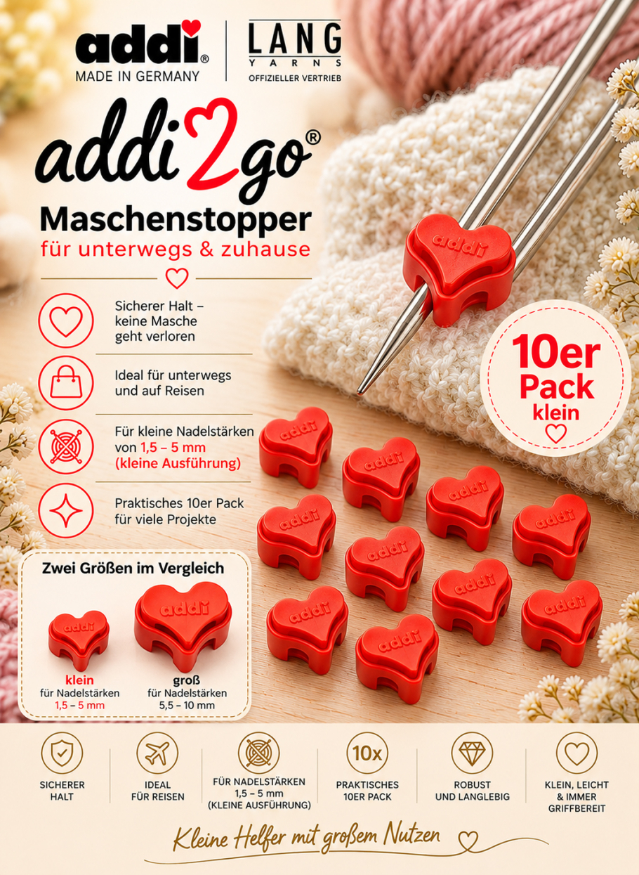 addi Lang ToGo 10er Pack klein Farbe 9999