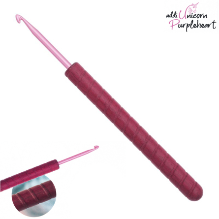 Addi Unicorn Purpleheart Hkelnadel