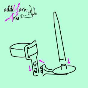 addi Yarn Arm beere 4