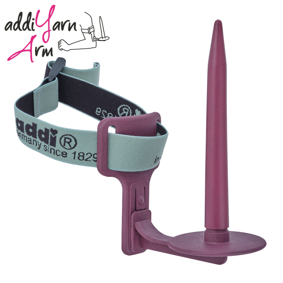 addi Yarn Arm beere Farbe 9999