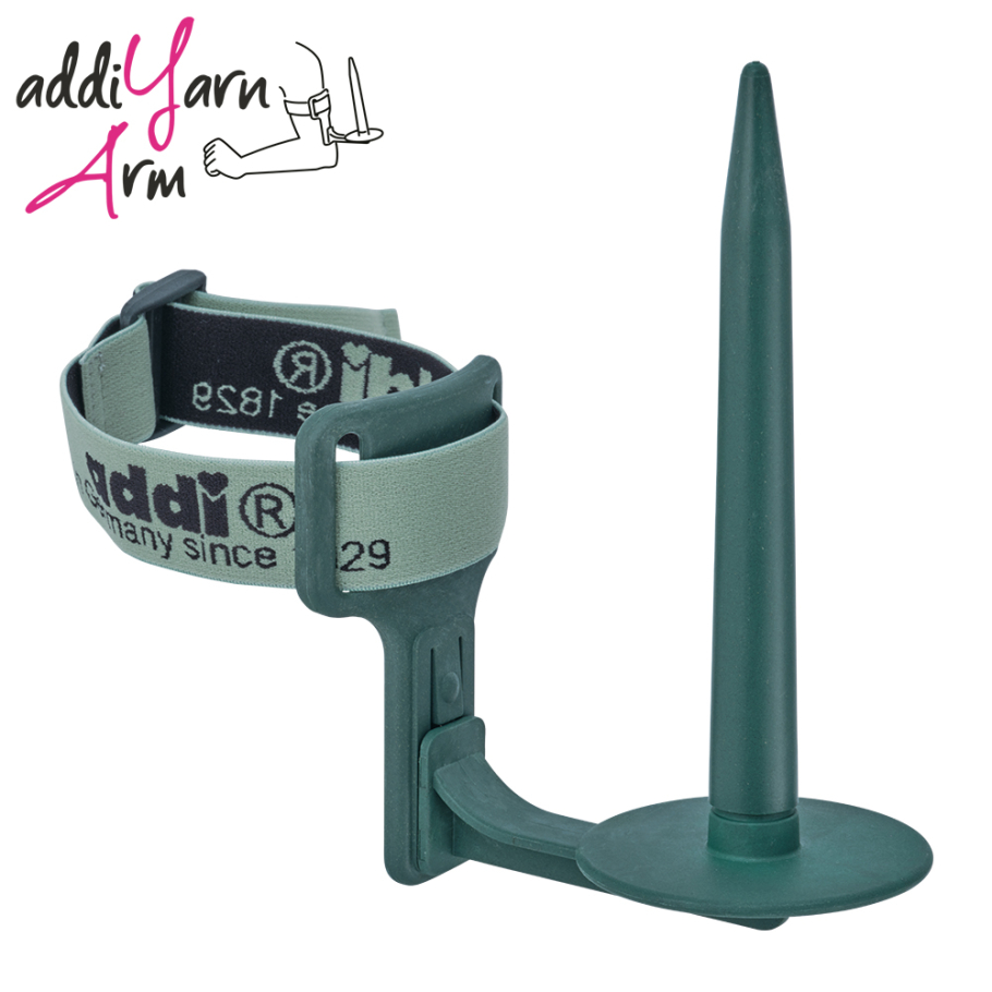 addi Yarn Arm petrol Farbe 9999