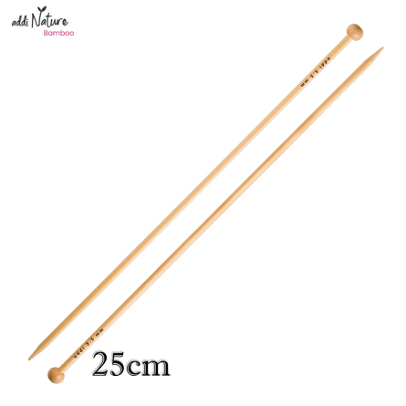 addiNature Bamboo Jackenstricknadel 25cm