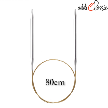 addiPremium Classic Rundstricknadel 80cm