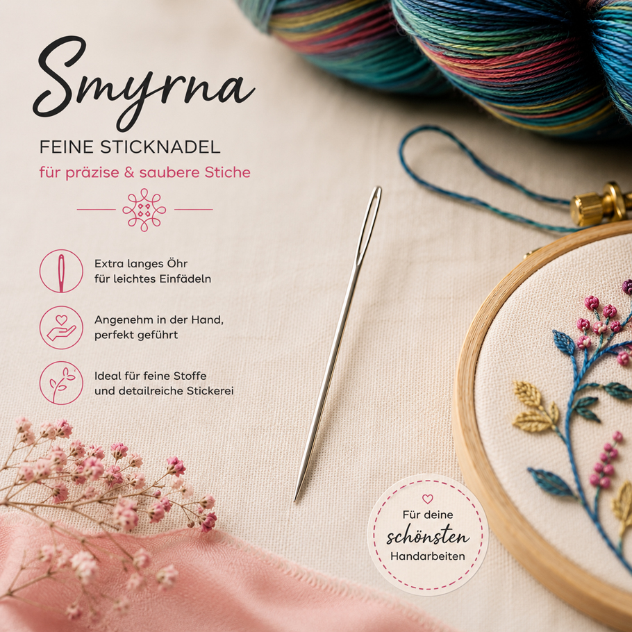 addiSmyrna Sticknadeln Farbe 9999