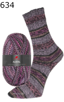Albtal Golden Socks Pro Lana Farbe 634