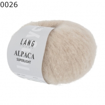 Alpaca Superlight Lang Yarns Farbe 26
