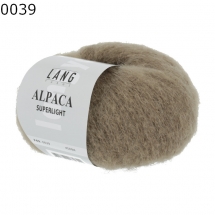 Alpaca Superlight Lang Yarns Farbe 39