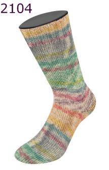 Alpaka Print Meilenweit Lana Grossa Farbe 104