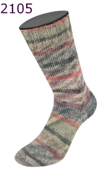 Alpaka Print Meilenweit Lana Grossa Farbe 105