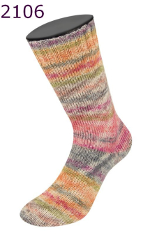Alpaka Print Meilenweit Lana Grossa Farbe 106