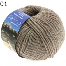 Alpina Landhauswolle von Lana Grossa Farbe 1