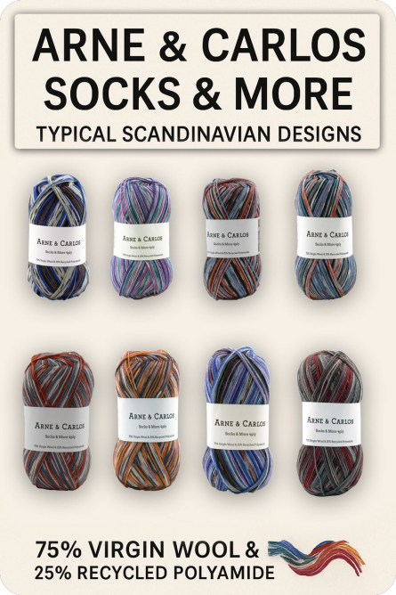 Arne & Carlos Sockenwolle Socks & More