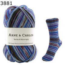 Arne & Carlos Sockenwolle Socks & More Farbe 3881