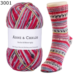 Arne & Carlos Sockenwolle Socks & More II Farbe 301