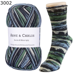 Arne & Carlos Sockenwolle Socks & More II Farbe 302