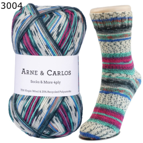 Arne & Carlos Sockenwolle Socks & More II Farbe 304