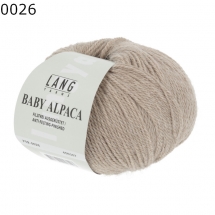 Baby Alpaca Lang Yarns Farbe 26