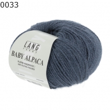 Baby Alpaca Lang Yarns Farbe 33