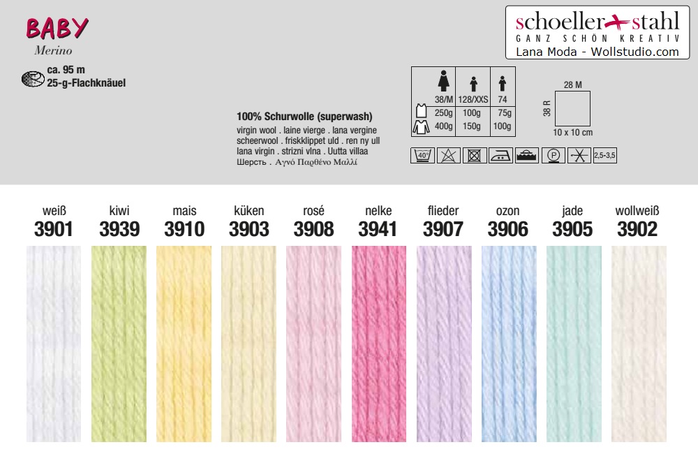 Baby Schoeller-Stahl Farbe 9998