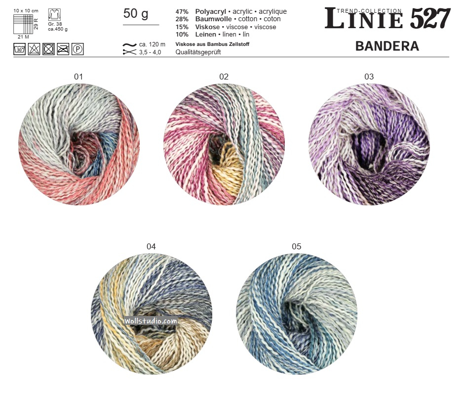 Bandera Linie 527 ONline-Garne Farbe 9999