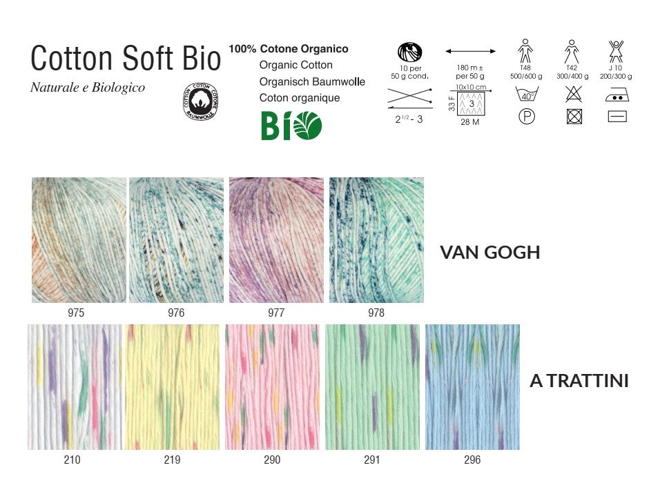 Bio Cotton Soft Color Mondial Farbe 9998