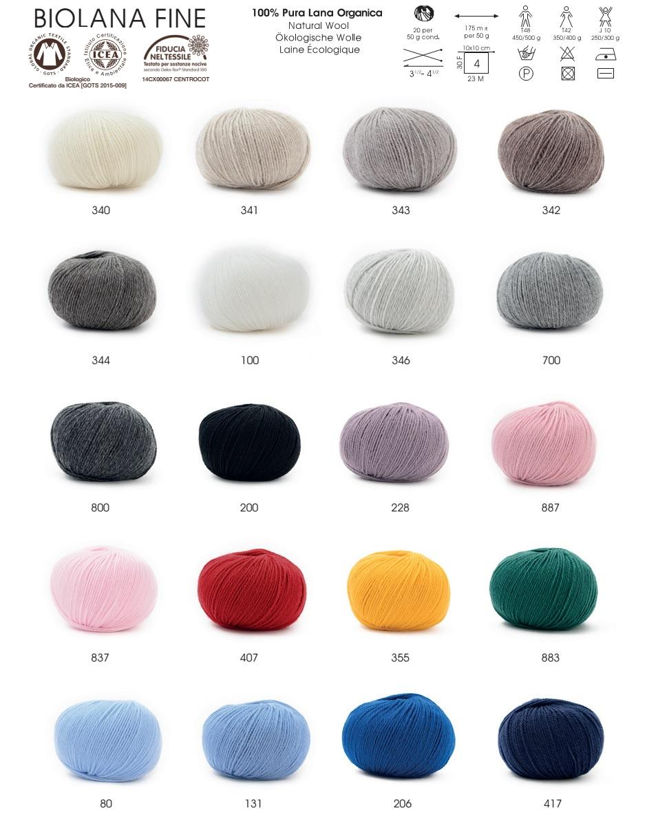Bio Lana Fine Mondial Farbe 9998