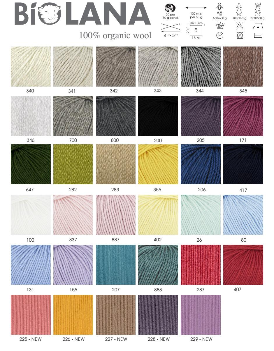 Bio Lana Mondial Farbe 9998