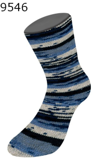 Blue Denim Mix Meilenweit 150 Lana Grossa Farbe 546