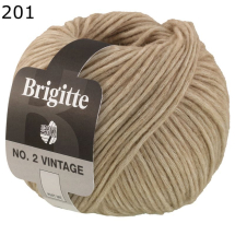 Brigitte 2 Vintage Lana Grossa Farbe 201