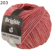 Brigitte 2 Vintage Lana Grossa Farbe 203