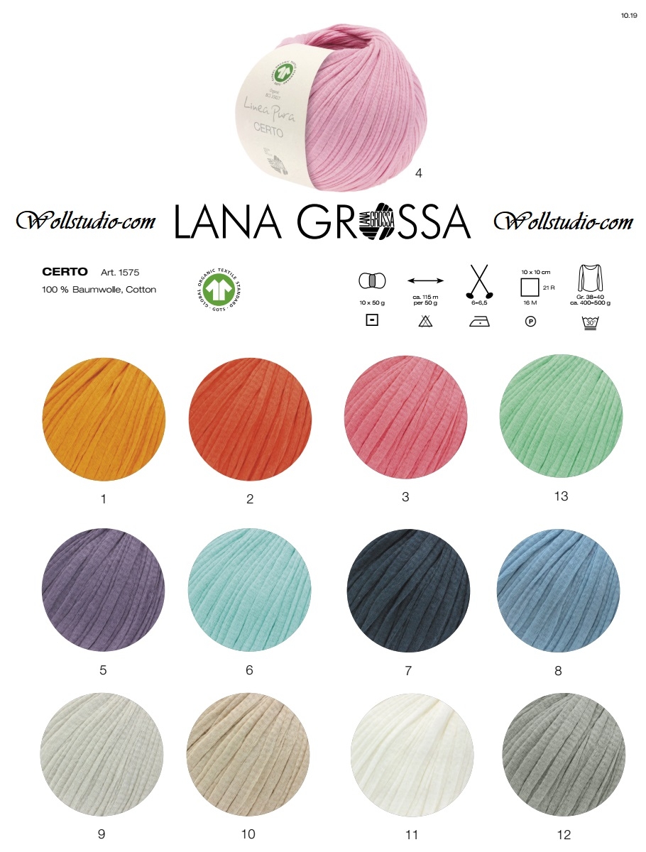 Certo Lana Grossa Farbe 9999